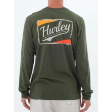 Camiseta Manga Larga Hurley EVD Life Verde